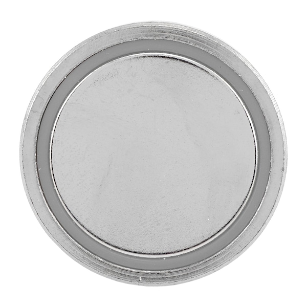 Master Magnetics Magnet Source 1.4 in. L X .787 in. W Silver Magnetic Hook 28 lb. pull 2 pc - 7632