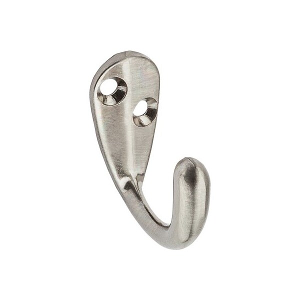 National Mfg/Spectrum Brands Hhi 2PK NI SGL Clothes Hook - N325-506