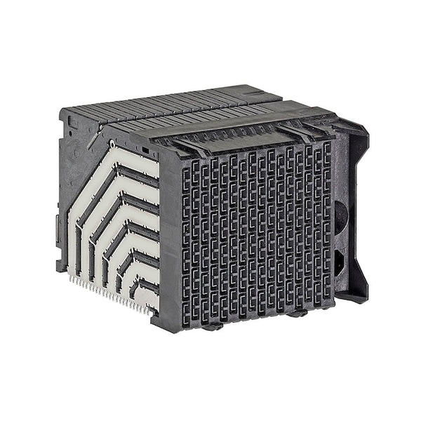 Conectores modulares de alta velocidad Molex Impel 1.9mm 6X16 Ra Daughcrd Rht Guid - 1714005026