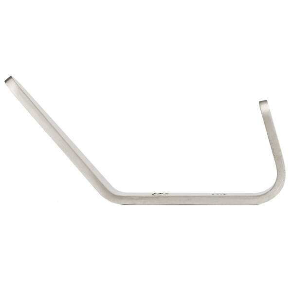 Onward 5 14inch 133 mm HeavyDuty Utility Metal Coat Hook, Satin Nickel Finish - 2375SNV