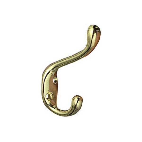 National Mfg/Spectrum Brands Hhi HD BRS CoatHat Hook - N248-229