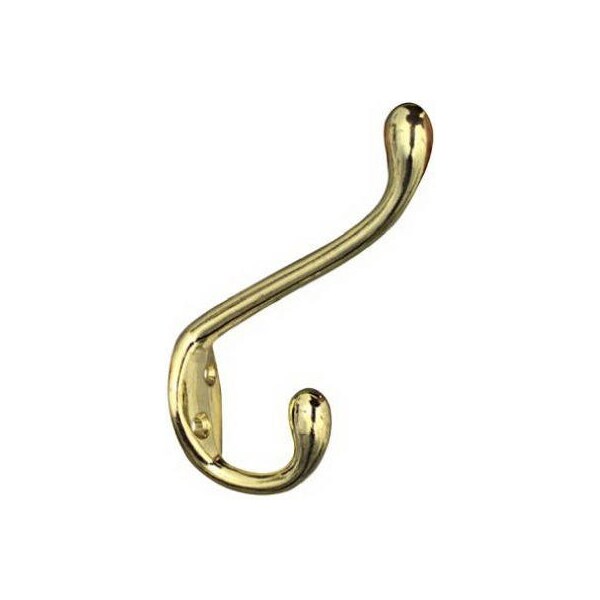 National Mfg/Spectrum Brands Hhi HD BRS Garment Hook - N248-245
