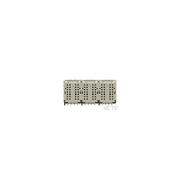 Ensamblaje Receptáculo Apilado de ZQSFP+ de Te Connectivity 2x3 4LP HS - 2299924-4
