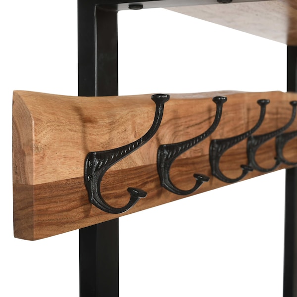 Alaterre Furniture Alpine 48"W x 72"H Hall Tree - AWAA2820