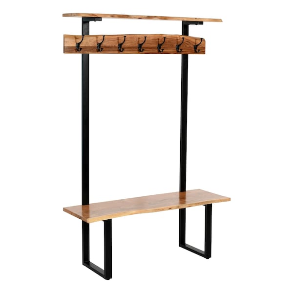 Alaterre Furniture Alpine 48"W x 72"H Hall Tree - AWAA2820