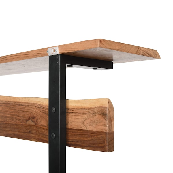 Alaterre Furniture Alpine 48"W x 72"H Hall Tree - AWAA2820