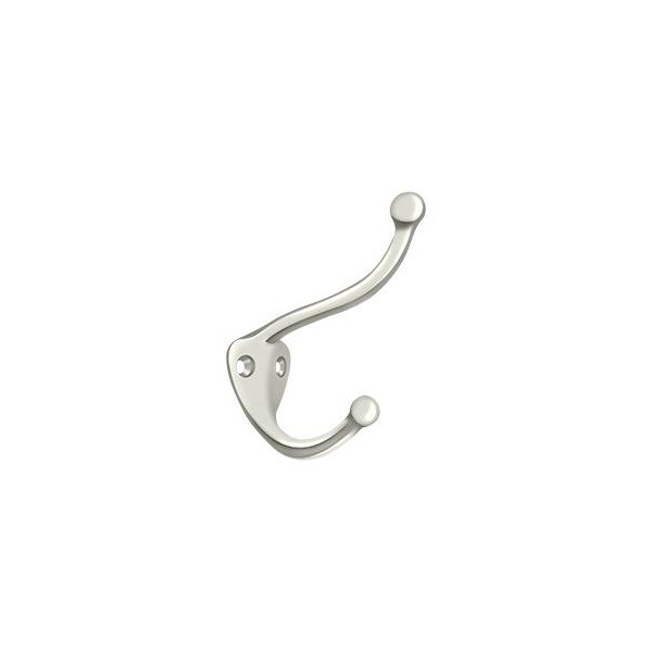 Deltana Coat & Hat Hook Bright Nickel - CAHH3U14