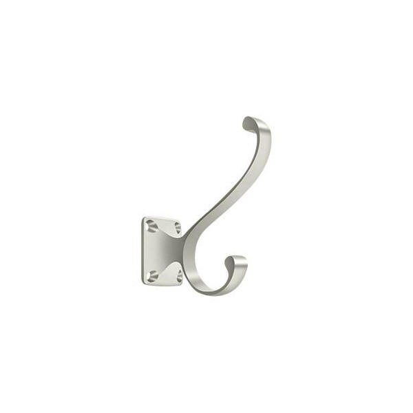 Deltana Heavy Duty, Coat & Hat Hook Bright Nickel - CAHH35U14