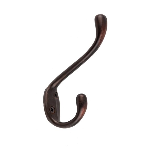 Onward 4 14inch 108 mm HeavyDuty Utility Metal Coat Hook, Oil Brushed Bronze Finish - 237ORBV