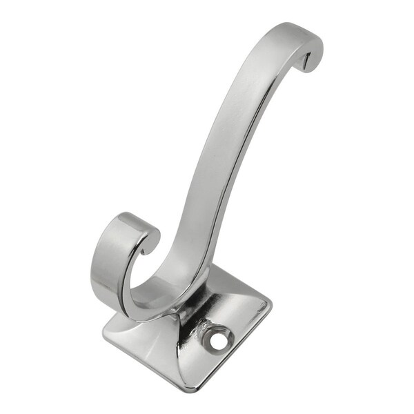 Hickory Hardware Coat Hook Double 3/4 Inch Center to Center - P25024-CH