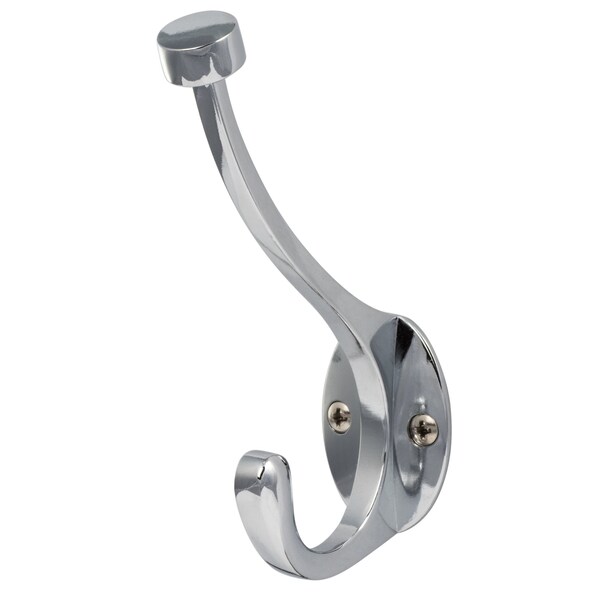 Sure-Loc Hardware Sure-Loc Hardware Heavy Duty Pilltop Coat Hook, Polished Chrome - RH5 26