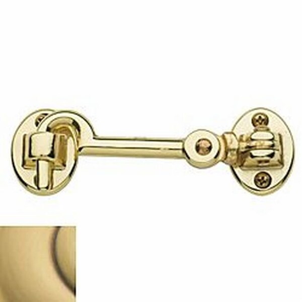 Baldwin Estate Satin Brass with Brown Coat Hooks - 0951.060