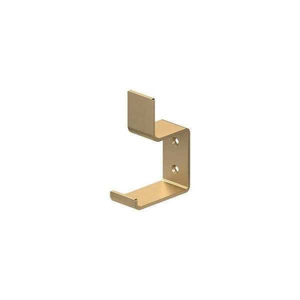 Deltana Heavy Duty Modern Hook Satin Brass - MH11U4