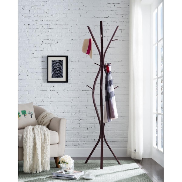 Puesta En Escena Corbet Metal 12 Hook Coat Rack - PU3729829