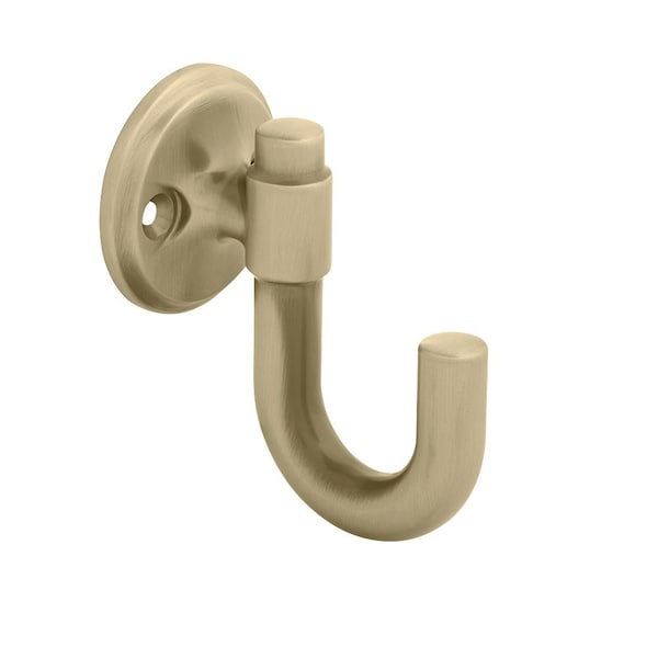 Hickory Hardware Piper Collection Hook 1-1/8 Inch Center to Center Champagne Bronze Finish - H077859CBZ