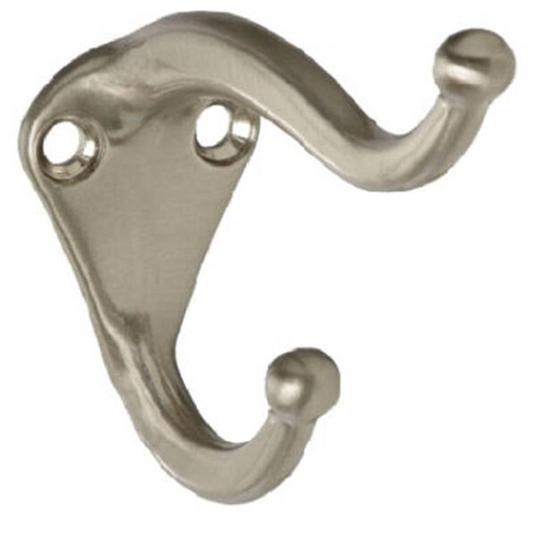 Micasa N325-480 Satin Nickel Coat & Hat Hook - MI834507