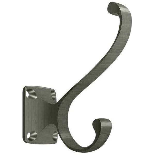 Deltana Heavy Duty, Coat & Hat Hook Antique Nickel - CAHH35U15A