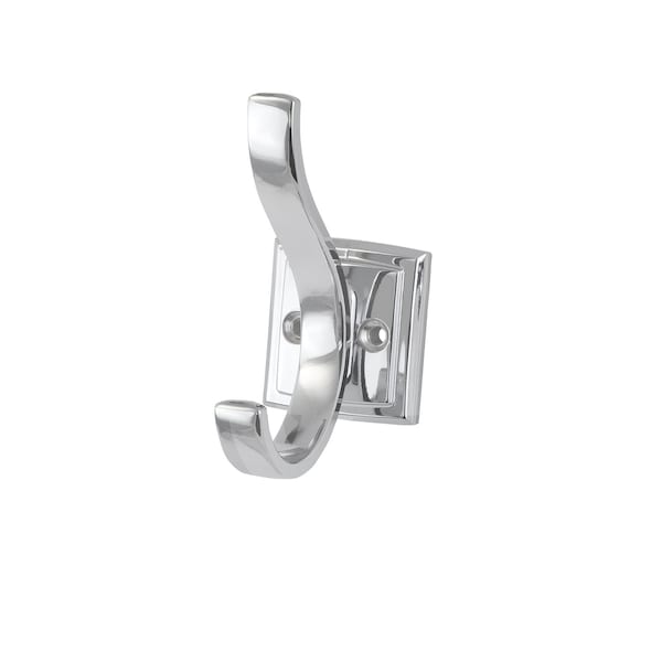Hickory Hardware Dover Collection Hook 3/4 Inch Center to Center Chrome Finish - H078774CH