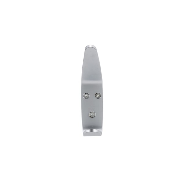Onward 5 14inch 133 mm HeavyDuty Utility Metal Coat Hook, Satin Chrome - 2375SCV