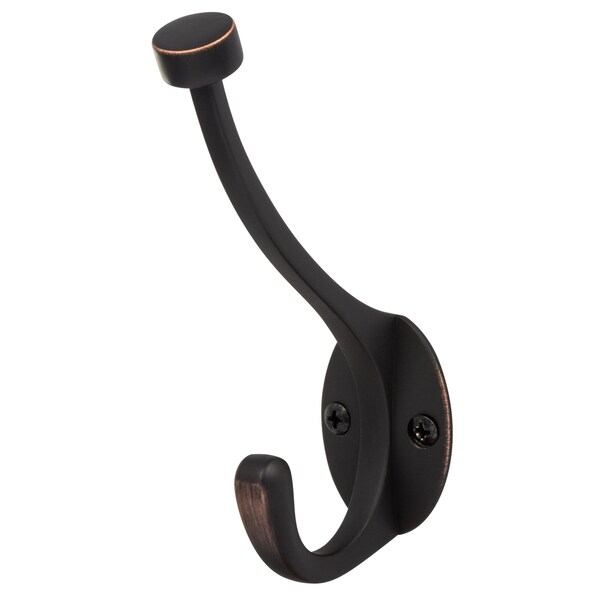 Sure-Loc Hardware Sure-Loc Hardware Heavy Duty Pilltop Coat Hook, Vintage Bronze - RH5 11P