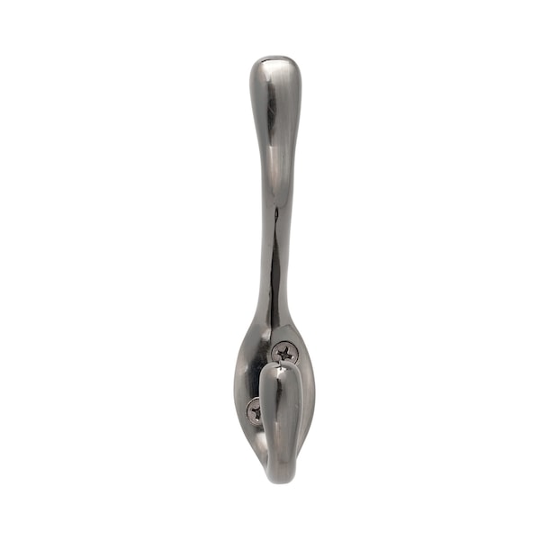 Onward 4 14inch 108 mm HeavyDuty Utility Metal Coat Hook, Antique Nickel Finish - 237ANV