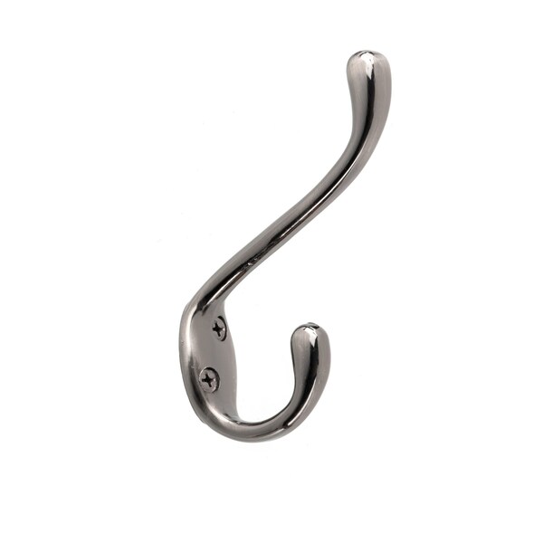 Onward 4 14inch 108 mm HeavyDuty Utility Metal Coat Hook, Antique Nickel Finish - 237ANV