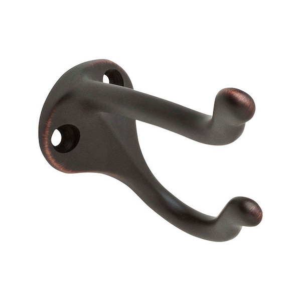 Ives Ives Medium Aged Bronze Aluminum 1-1/4 in. L Coat/Hat Hook 35 lb 1 pk - 571A716