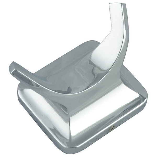 Boston Harbor PBC8503-3L Double Robe Hook, 2-Hook, Zinc, Chrome, Wall Mounting - CSC 8503-3L