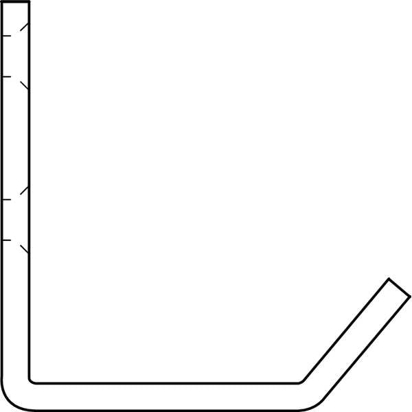 Rockwood Clothing Hook Coat Hook, 304 SS, 3/4 In - RM829.32D