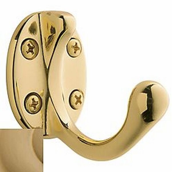 Baldwin Estate Vintage Brass Coat Hooks, Weight: 1 lb. - 0782.033
