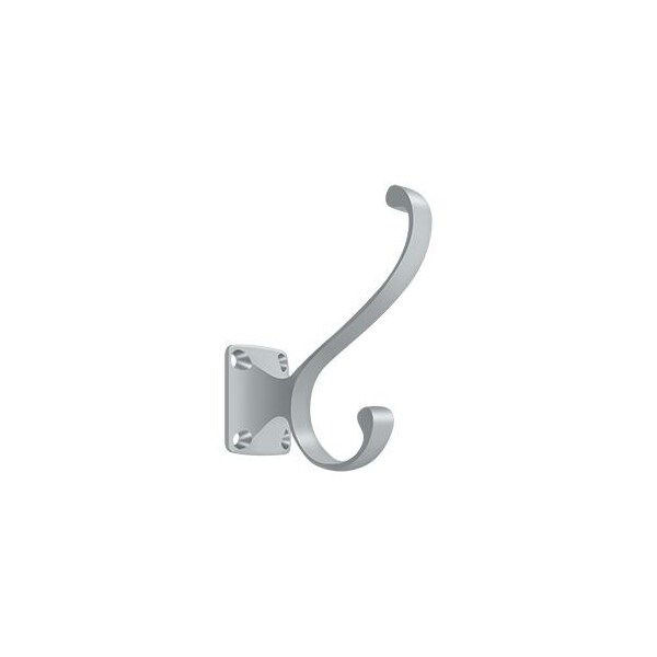 Deltana Heavy Duty, Coat & Hat Hook Satin Chrome - CAHH35U26D