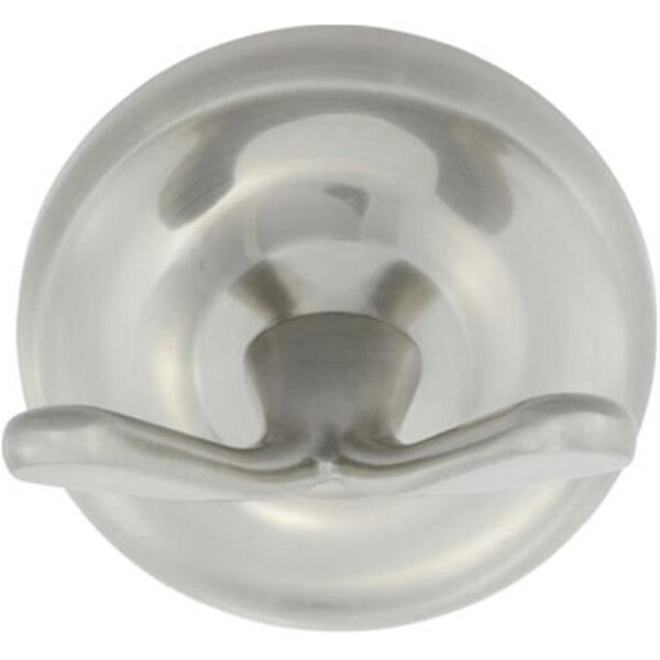 The Delaney Double Robe Hook US15 Satin Nickel - 590608