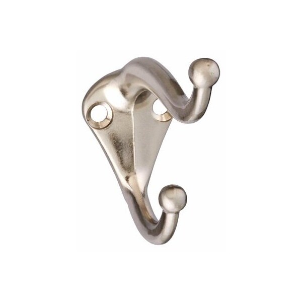 National Mfg/Spectrum Brands Hhi 2PK SN CoatHat Hook - N325-712