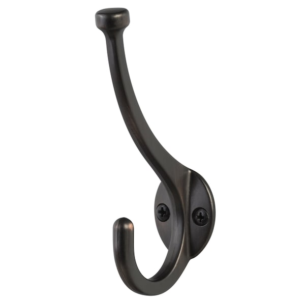 Sure-Loc Hardware Sure-Loc Hardware Small Pilltop Coat Hook, Vintage Bronze - RH6 11P