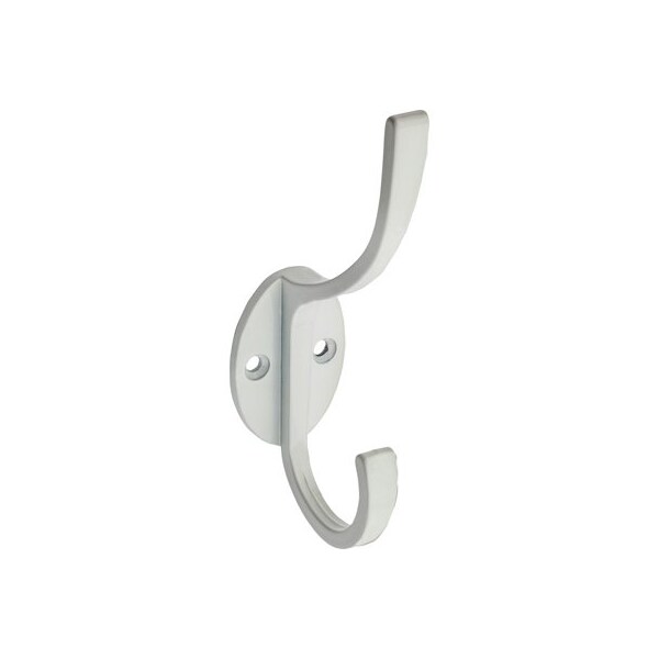 National Mfg/Spectrum Brands Hhi 55 WHT CoatHat Hook - N806-826