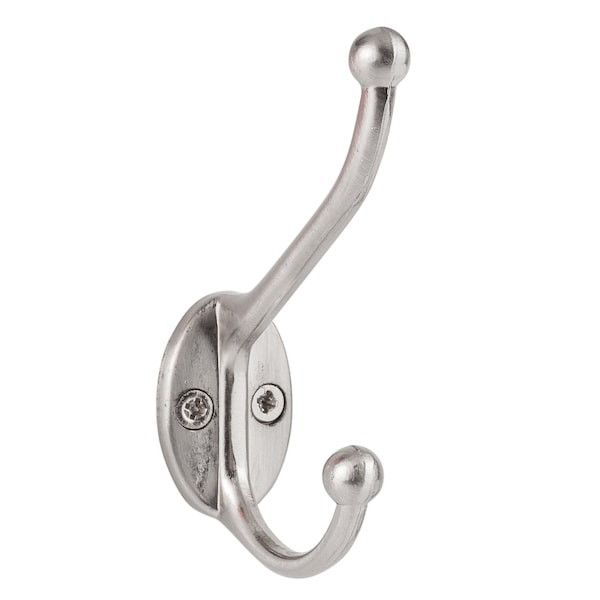 Sure-Loc Hardware Sure-Loc Hardware Robe and Coat Hook, Satin Nickel - RH3 15