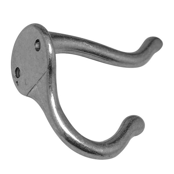 Ives 571 Coat and Hat Hook, Clear Coated Aluminum - 571A92