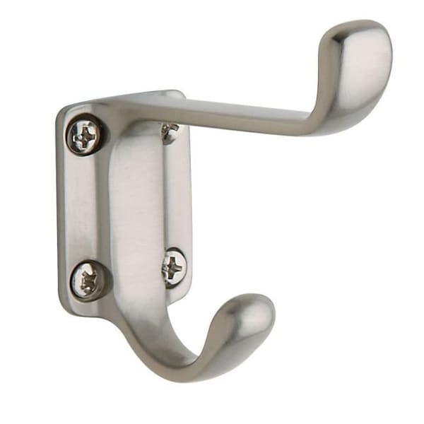 Baldwin Estate Satin Nickel Coat Hooks, Projection: 3-1/4" - 0781.150
