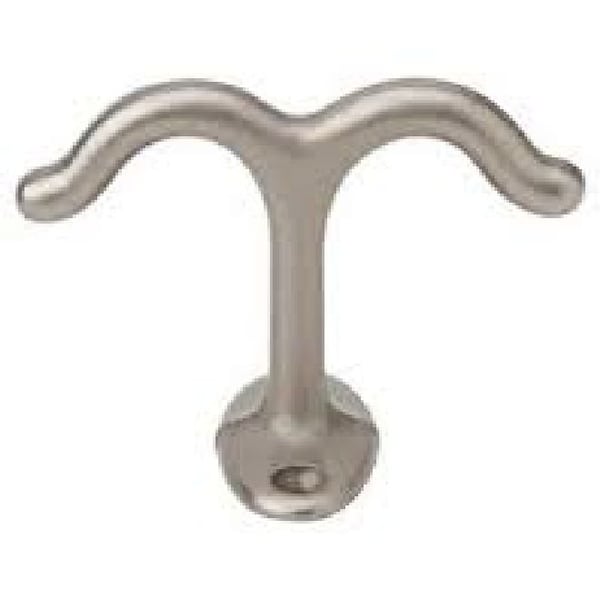 Ives Commercial Aluminum Ceiling Hook Satin Nickel Finish - 580A15