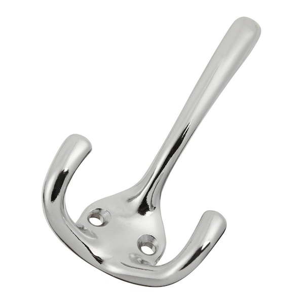 Hickory Hardware Coat Hook Triple 5/8 Inch Center to Center - P25026-CH