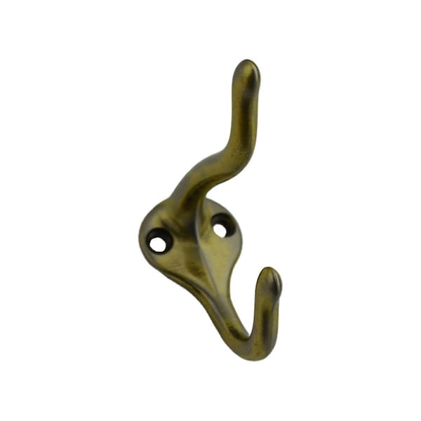 Ives Commercial Aluminum Coat and Hat Hook Antique Brass Finish - 571A5