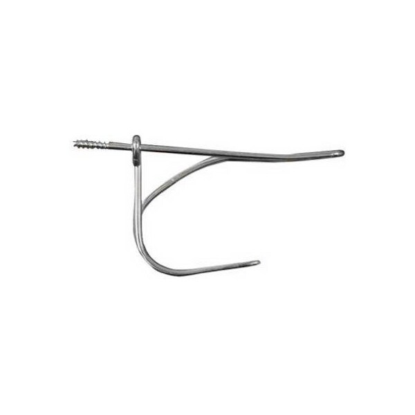 National Mfg/Spectrum Brands Hhi 2PK SGL CoatHat Hook - N234-757