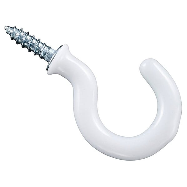 National Hardware Cup Hook, Steel, Vinyl-Coated - N119-728