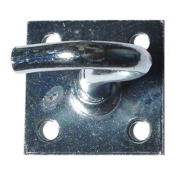 Midwest Fastener 5/16" x 7/8" x 1-3/4" Zinc Plated Steel Clothesline Hooks 10PK - 51039