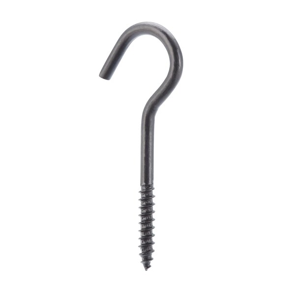 Wright Wright Medium Matte Black Steel 3-3/8 in. L Ceiling Hook 50 lb 1 pk - 02-3480-309