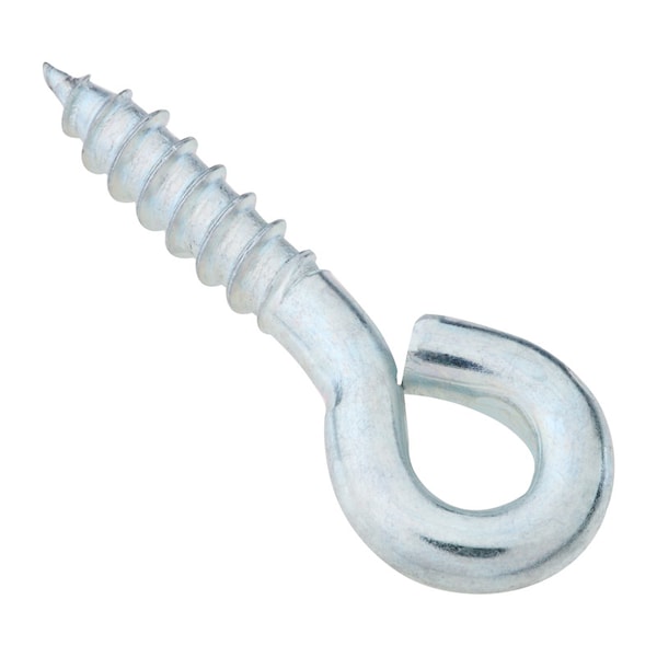 National Hardware National Hardware 1-15/16 in. L Zinc-Plated Steel Screw Eye 95 lb. cap. 4 pk - N118-190