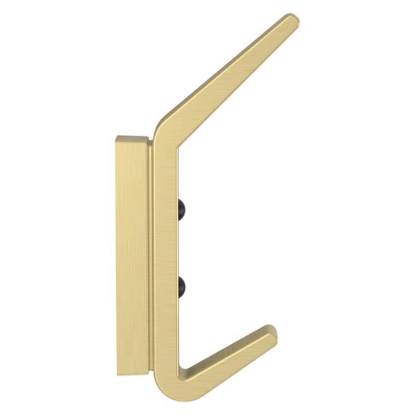 National Hardware National Hardware Reed Medium Brushed Gold Steel 4-3/4 in. L Hook 25 lb 1 pk - N337-920