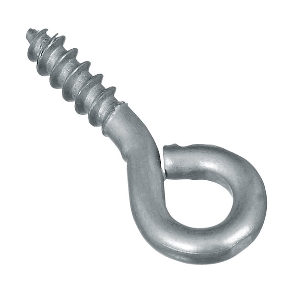 National Hardware National Hardware 0.10 in. D X 15/16 in. L Zinc-Plated Steel Screw Eye 20 lb. cap. 10 pk - N118-471