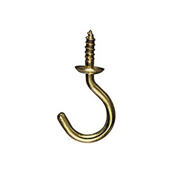 National Mfg/Spectrum Brands Hhi 4PK 1 BRS Cup Hook - N119-685