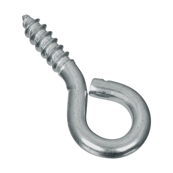 National Hardware National Hardware 0.14 in. D X 1-5/16 in. L Zinc-Plated Steel Screw Eye 30 lb. cap. 8 pk - N118-893
